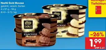 Netto Marken-Discount Nestlé Gold Mousse Angebot