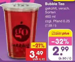 Netto Marken-Discount Bubble Tea Angebot