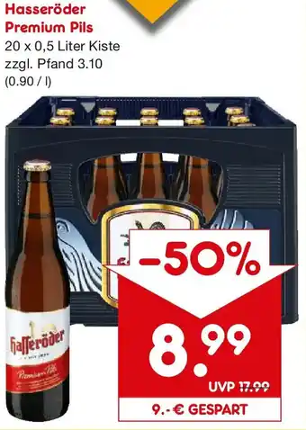Netto Getränke Discount Hasseröder Premium Pils Angebot