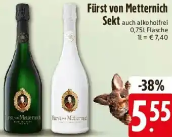 Edeka Fürst von Metternich Sekt Angebot