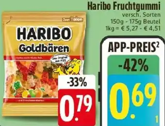 Edeka Haribo Fruchtgummi Angebot