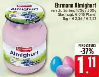 E-Center Ehrmann Almighurt Angebot