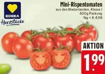 E-Center EDEKA Herzstücke Mini-Rispentomaten Angebot