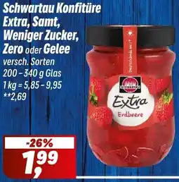 Simmel Schwartau Konfitüre Extra, Samt, Weniger Zucker, Zero oder Gelee Angebot
