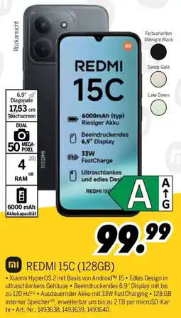 MEDIMAX REDMI 15C (128GB) Angebot