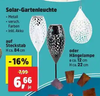Thomas Philipps Solar-Gartenleuchte Angebot