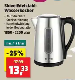 Thomas Philipps Skive Edelstahl-Wasserkocher Angebot
