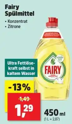 Thomas Philipps FAIRY Spülmittel Angebot