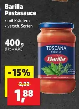 Thomas Philipps Barilla Pastasauce Angebot
