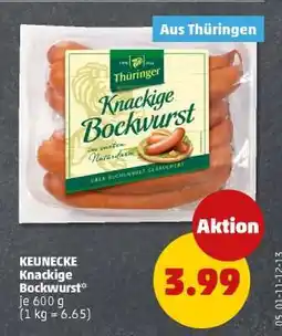 PENNY KEUNECKE Knackige Bockwurst Angebot