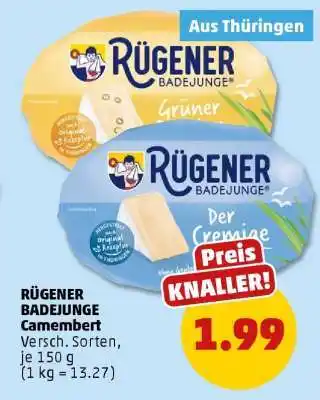 PENNY Rügener Badejunge Camembert Angebot