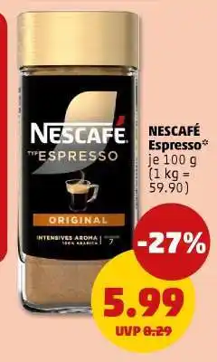 PENNY Nescafé Espresso Angebot