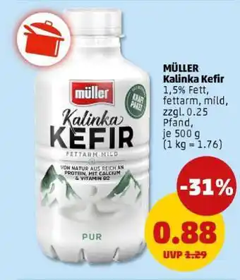 PENNY Müller Kalinka Kefir Angebot