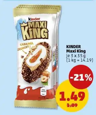 PENNY Kinder Maxi King Angebot