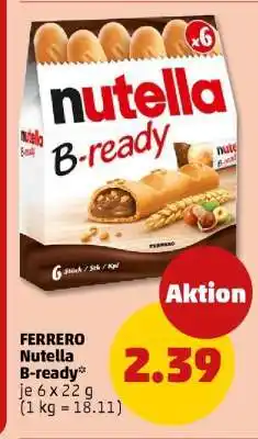 PENNY Ferrero Nutella B-ready Angebot