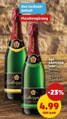 PENNY ROT-KÄPPCHEN Sekt Angebot
