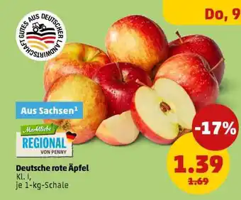 PENNY Deutsche rote Äpfel Angebot