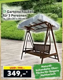 Norma Gartenschaukel für 3 Personen Angebot