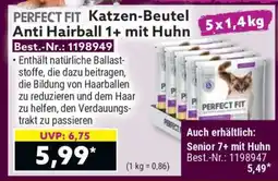 Norma PERFECT FIT Katzen-Beutel Anti Hairball 1+ mit Huhn Angebot