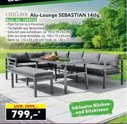 Norma Alu-Lounge SEBASTIAN 14tlg Angebot