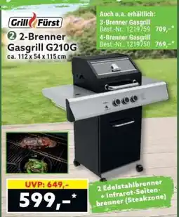 Norma 2-Brenner Gasgrill G210G Angebot