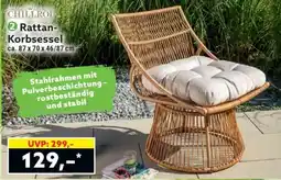 Norma Rattan-Korbsessel Angebot