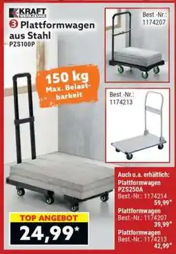 Norma Plattformwagen aus Stahl PZS100P Angebot