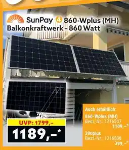 Norma SunPay 4 860-Wplus (MH) Balkonkraftwerk - 860 Watt Angebot