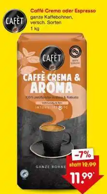 Netto Marken-Discount Caffè Crema oder Espresso Angebot