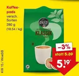 Netto Marken-Discount Kaffee-pads Angebot