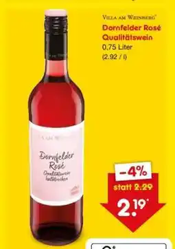 Netto Marken-Discount Dornfelder Rosé Qualitätswein Angebot