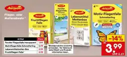 Netto Marken-Discount Motivfliegenfalle Schmetterling Angebot