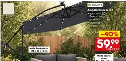 Netto Marken-Discount Ampelschirm Brazil Angebot