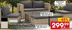 Netto Marken-Discount Polyrattan Lounge Salou Angebot