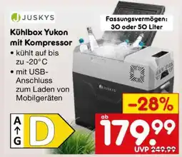 Netto Marken-Discount Kühlbox Yukon mit Kompressor Angebot
