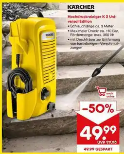 Netto Marken-Discount Hochdruckreiniger K 2 Universal Edition Angebot