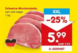 Netto Marken-Discount Schweine-Minutensteaks Angebot