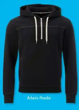 Aldi Süd Topcraft Arbeitsbekleidung Herren Workwear Sweatjacke Angebot