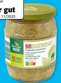 Aldi Süd Nur Natur Bio-Sauerkraut Angebot