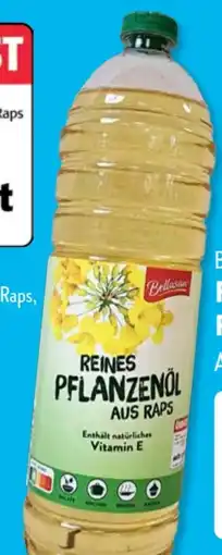Aldi Süd Bellasan Reines Pflanzenöl aus Raps Angebot