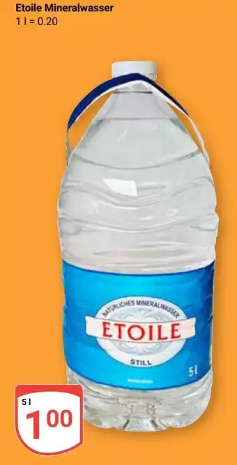 Globus Etoile Mineralwasser Angebot