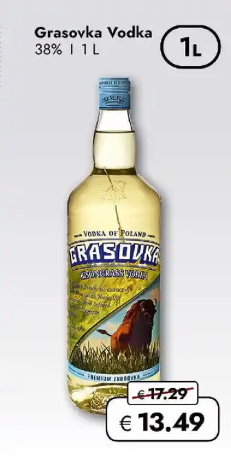 Travel Free Grasovka vodka Angebot