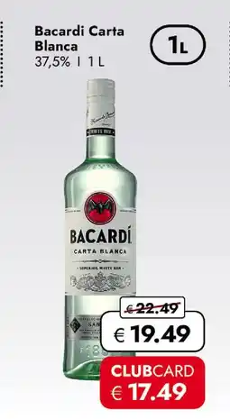 Travel Free Bacardi carta blanca Angebot