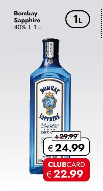 Travel Free Bombay sapphire Angebot