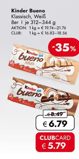 Travel Free Kinder bueno Angebot