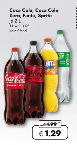 Travel Free Coca cola cola cola, coca cola zero, fanta, sprite Angebot