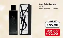Travel Free Yves saint laurent myslf Angebot