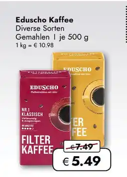 Travel Free Eduscho kaffee Angebot
