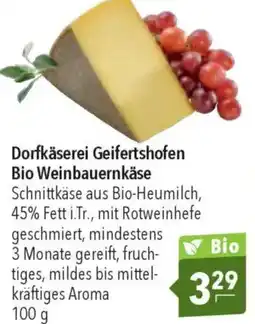 CITTI Markt Dorfkäserei Geifertshofen Bio Weinbauernkäse Angebot