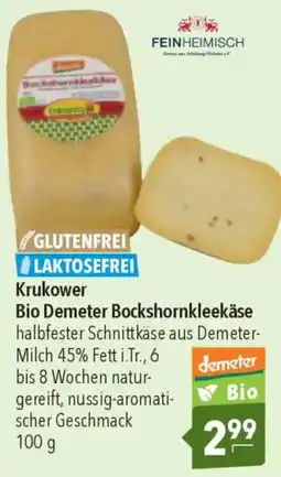 CITTI Markt Krukower Bio Demeter Bockshornkleekäse Angebot
